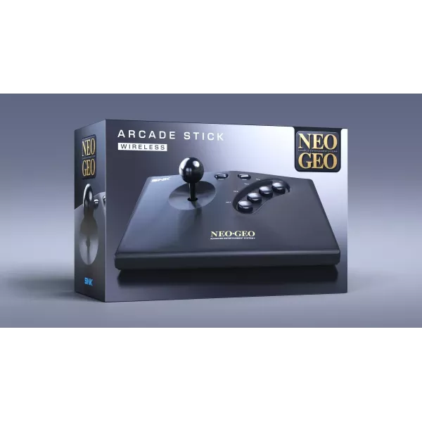 Arcade Stick Noir NEOGEO AES+ – Accessoire RetroGaming Authentique