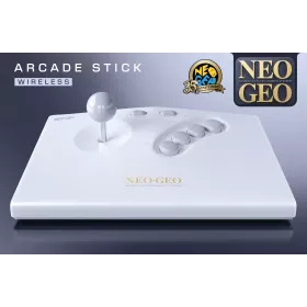 Black NEOGEO AES Arcade Stick+ – Authentic RetroGaming Accessory