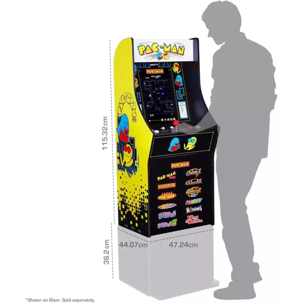 Arcade1Up PAC-MAN Classic SE – Borne d'Arcade Officielle 13 Jeux + Livraison Offerte