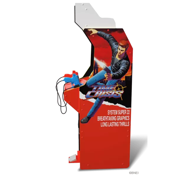 Arcade1Up Time Crisis Deluxe – Borne d'Arcade Officielle 4 Jeux + Livraison Offerte