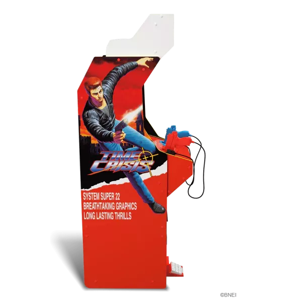 Arcade1Up Time Crisis Deluxe – Borne d'Arcade Officielle 4 Jeux + Livraison Offerte