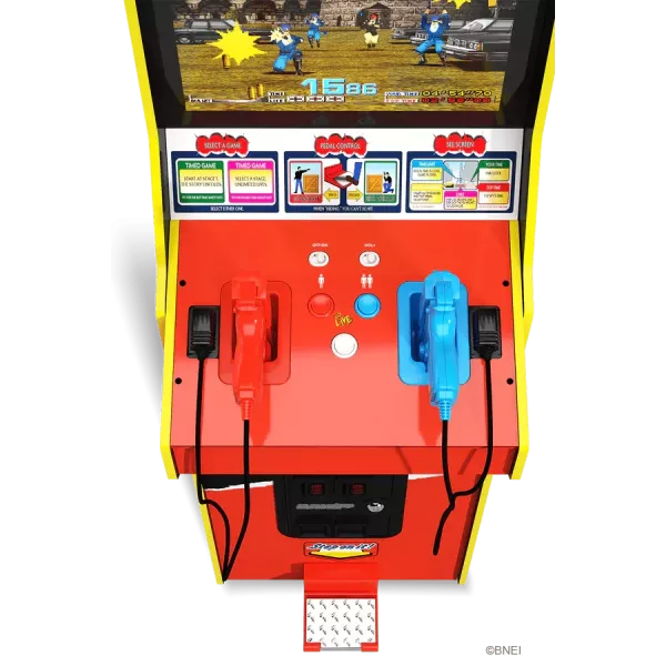Arcade1Up Time Crisis Deluxe – Borne d'Arcade Officielle 4 Jeux + Livraison Offerte