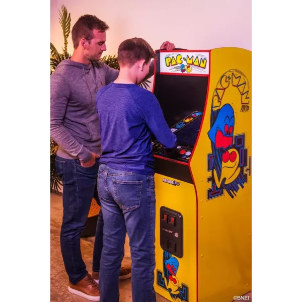 Arcade1Up PAC-MAN Deluxe - Borne d'Arcade Officielle 14 Jeux | Livraison Offerte