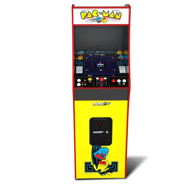 Arcade1Up PAC-MAN Deluxe - Borne d'Arcade Officielle 14 Jeux | Livraison Offerte