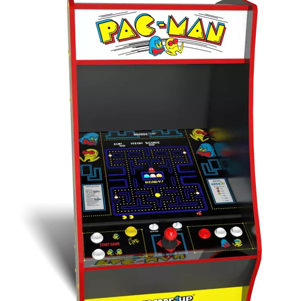 Arcade1Up PAC-MAN Deluxe - Borne d'Arcade Officielle 14 Jeux | Livraison Offerte