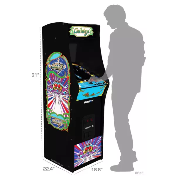 Arcade1Up GALAGA Deluxe – Borne d'Arcade Officielle 14 Jeux + Livraison Offerte