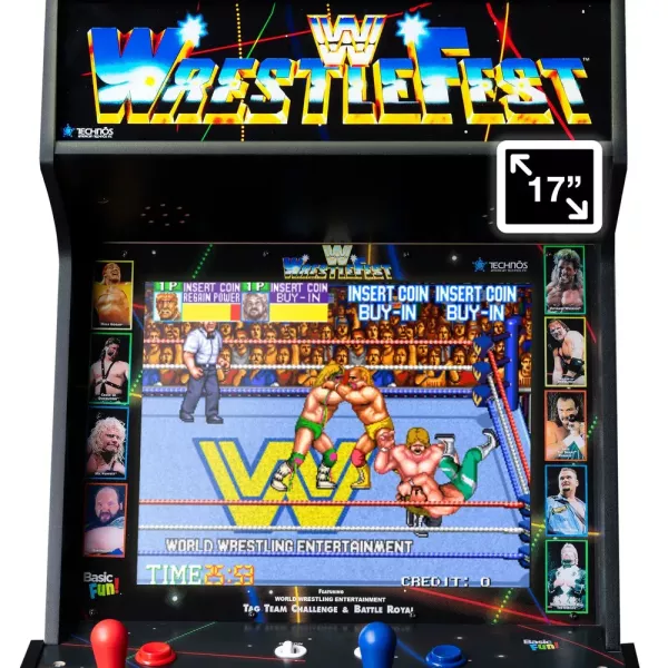 WWE WrestleFest Ultra – Borne d'Arcade Officielle 5 Jeux + Livraison Offerte