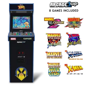 Arcade1Up X-Men '97 Deluxe – Borne d'Arcade Officielle 8 Jeux + Livraison Offerte