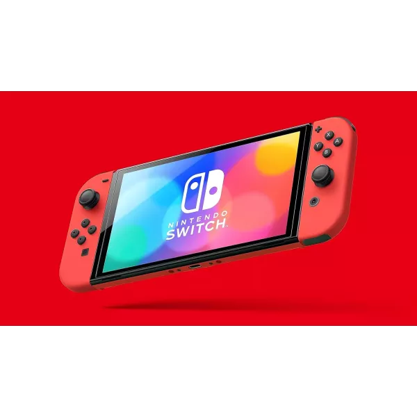 Nintendo Console Switch - Modèle OLED Edition Mario (rouge)