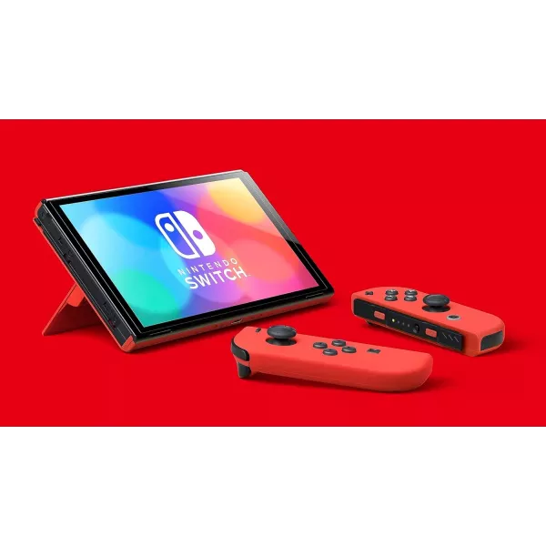 Nintendo Console Switch - Modèle OLED Edition Mario (rouge)