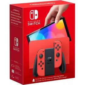 Nintendo Console Switch - Modèle OLED Edition Mario (rouge)