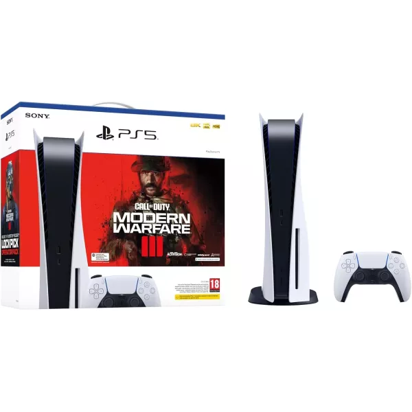 Pack Console Sony PS5 avec lecteur disque + Call of Duty Modern Warfare III