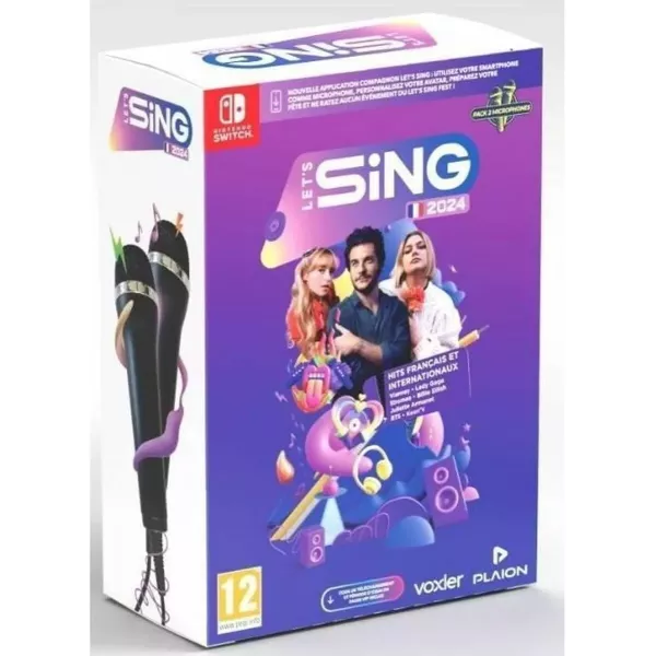 Let's Sing 2024 2 Micro Edition Spéciale Nintendo Switch