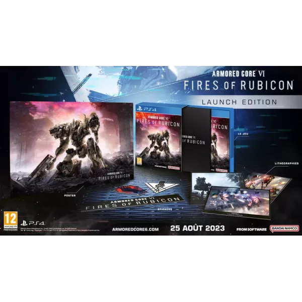Armored Core VI Fires of Rubicon Launch Edition PS4 | NetGamesRetro
