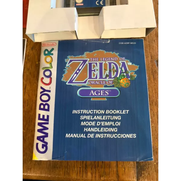 The Legend of Zelda Oracle of Ages Game Boy Color | Complet | NetGamesRetro