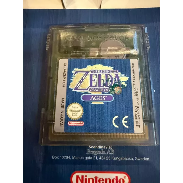 The Legend of Zelda Oracle of Ages Game Boy Color | Complet | NetGamesRetro