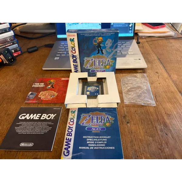 The Legend of Zelda Oracle of Ages Game Boy Color | Complet | NetGamesRetro