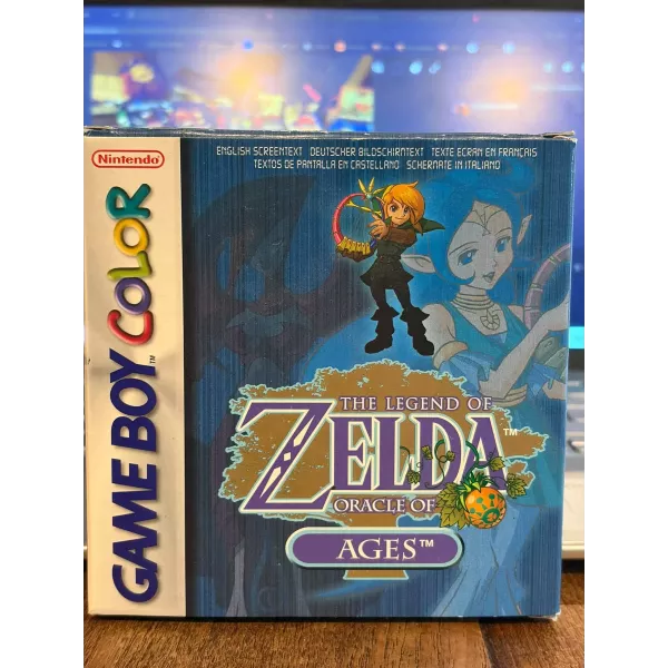 The Legend of Zelda Oracle of Ages Game Boy Color | Complet | NetGamesRetro
