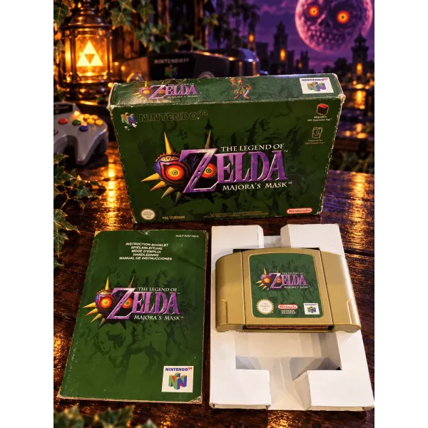 The Legend of Zelda Majora's Mask Nintendo 64 | Complet | NetGamesRetro