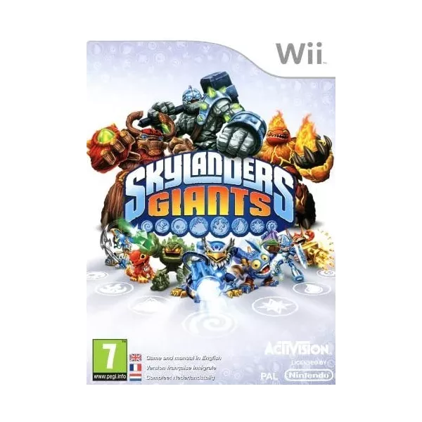 Skylanders Giants - Jeu seul WII (sans portail, sans figurine)