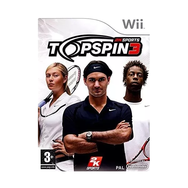 Top Spin 3 Nintendo Wii