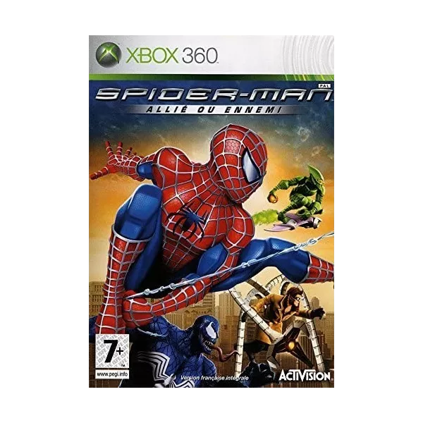 Spider Man : allié ou ennemi Xbox 360