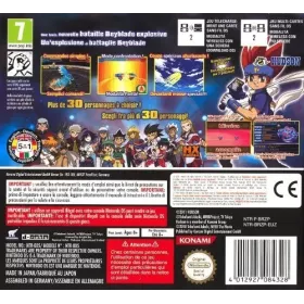 Beyblade metal masters : nightmare rex + toupie Nintendo DS