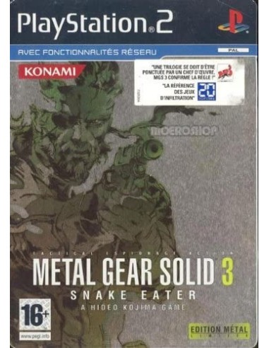 Metal gear solid 3 collector PS2