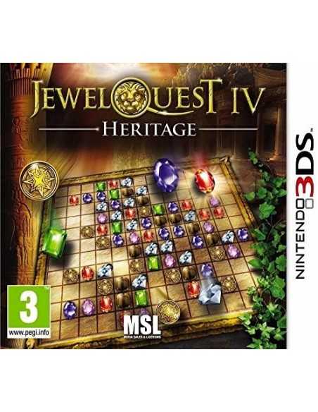 Jewel quest IV : heritage Nintendo 3DS