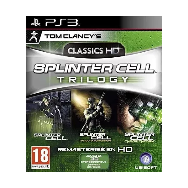 Splinter Cell trilogy : Splinter cell + Chaos theory + Pandora tomorro