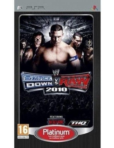 WWE Smackdown VS Raw 2010 - platinum PSP