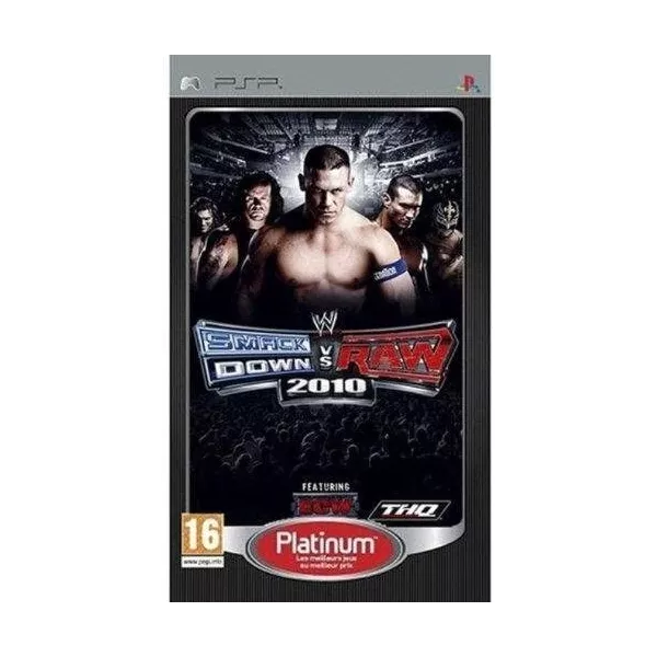 WWE Smackdown VS Raw 2010 - platinum PSP