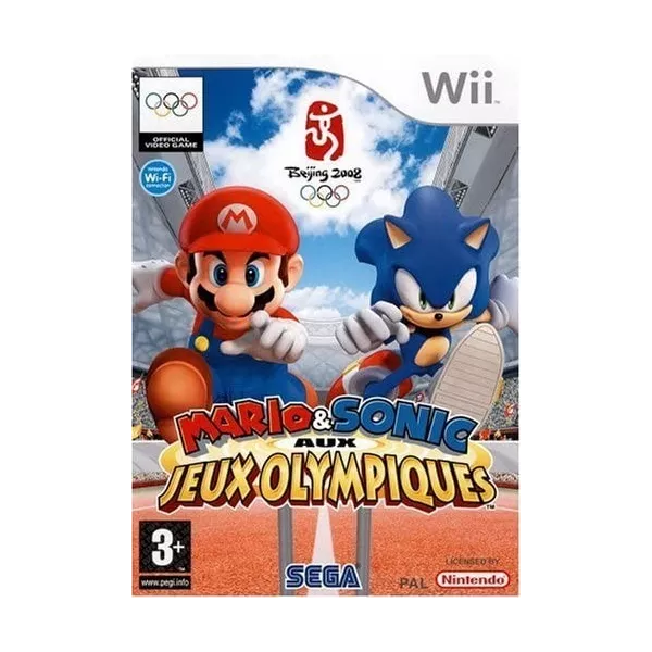 Mario & sonic aux Jeux Olympiques de Beijing 2008 Nintendo Wii