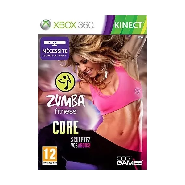 Zumba fitness core : sculptez vos abdos ! (jeu Kinect - ceinture non incluse)