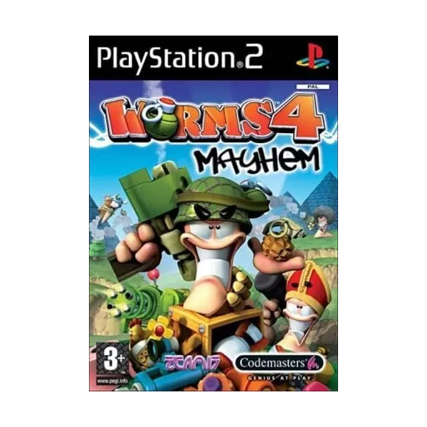 Worms 4 : Mayhem PS2