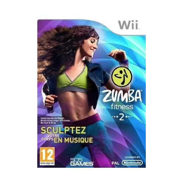 Zumba fitness 2 : sculptez votre corps en musique Nintendo Wii