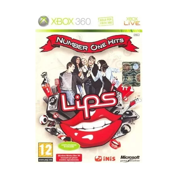 LIPS NUMBER ONE HITS X-360