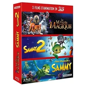 3 Films d'animation 2D : Le manoir Magique 2 + Le Voyage Extraordinaire de Sammy [Blu-Ray 3D]