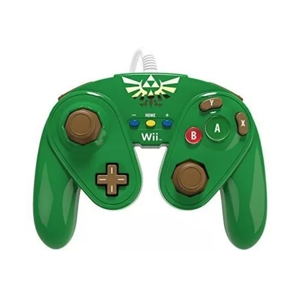 Manette fight pad pdp pour wii u - modèle link