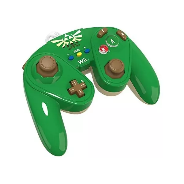 Manette fight pad pdp pour wii u - modèle link