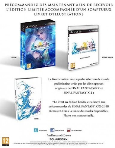 Final Fantasy X/X-2 HD Remaster - édition limitée PS3