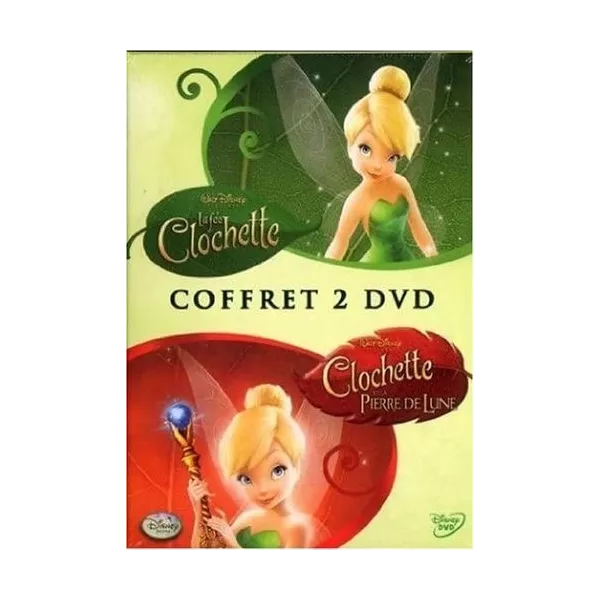 La fée Clochette + Clochette et la pierre de Lune - coffret 2 DVD