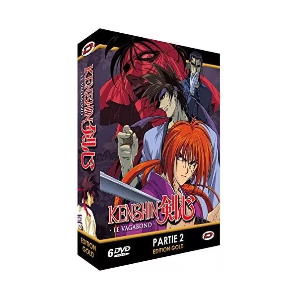 Kenshin le vagabond - Partie 2 - Edition Gold (6 DVD + Livret)