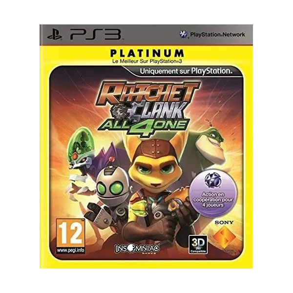 Ratchet & Clank : All 4 one - platinum PS3