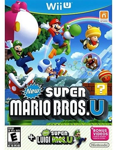 New Super Mario Bros. U + New Super Luigi Nintendo Wii U