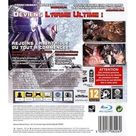 Transformers : la guerre pour Cybertron PS3