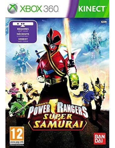 Power Rangers Super Samurai Xbox 360 Kinect