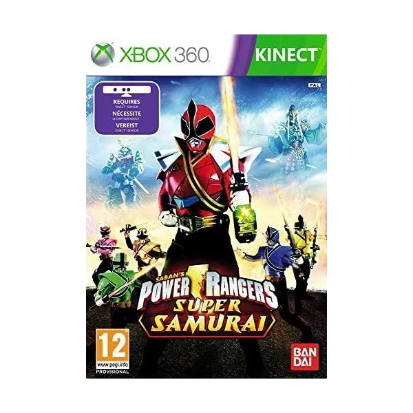 Power Rangers Super Samurai Xbox 360 Kinect