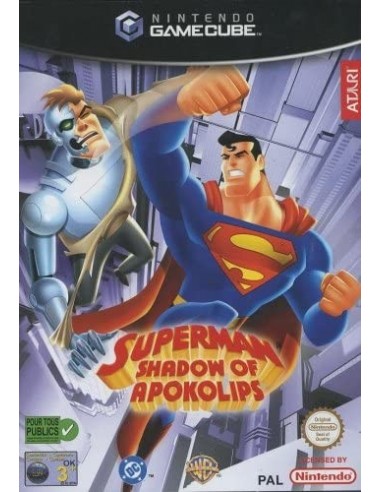 Superman Shadows of Apokolips Nintendo GameCube