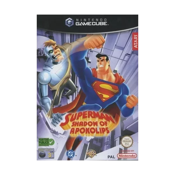 Superman Shadows of Apokolips Nintendo GameCube